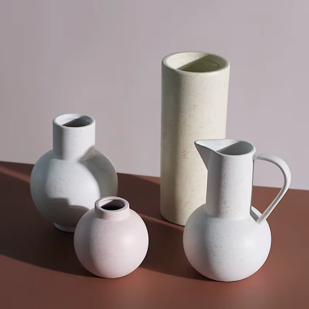 Vasos de Cerâmica Artesanal Decoração Decor de Interiores