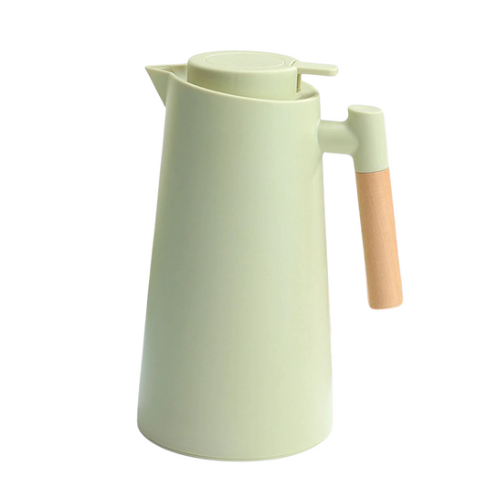 Garrafa Térmica Com Termômetro Verde - 1 Litro