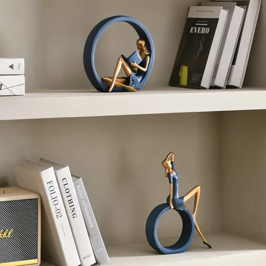 Escultura Decorativa Em Resina