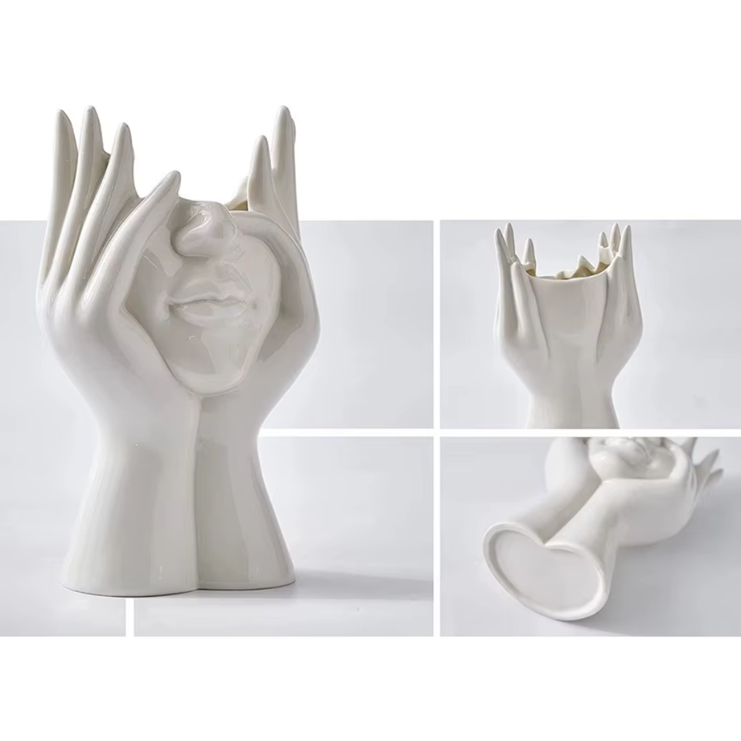 Vaso de Cerâmica Decoração Artesanal