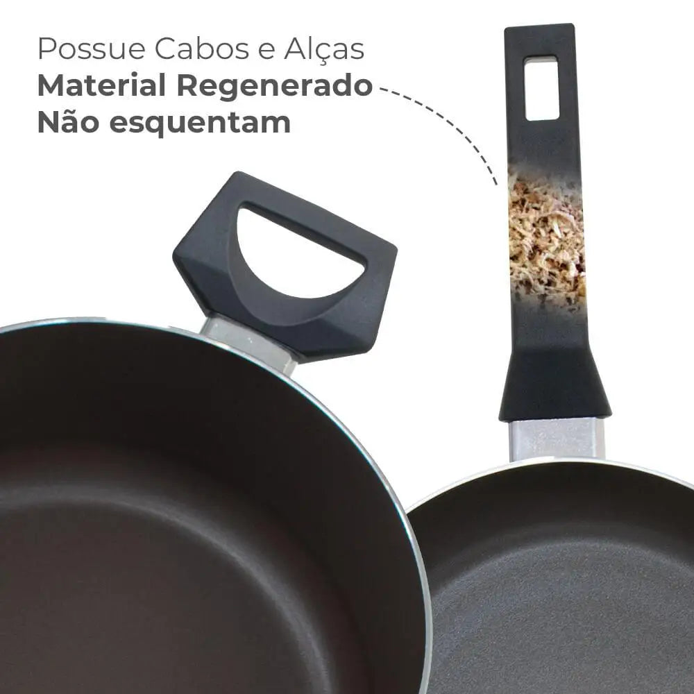 Jogo de Panelas Ceramica