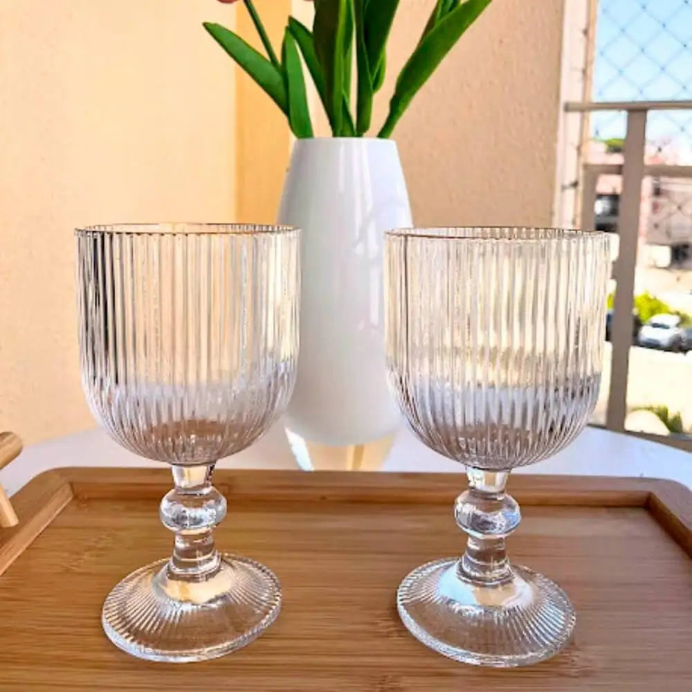 Taça de Vidro Decoração