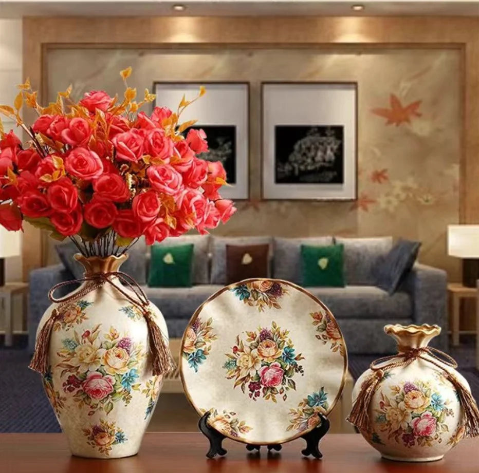 Jogo de Cerâmica Decoração para Casa