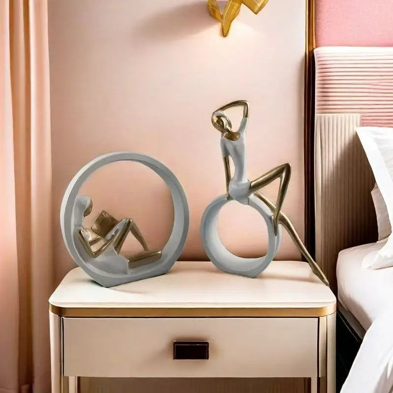 Escultura Decorativa Em Resina