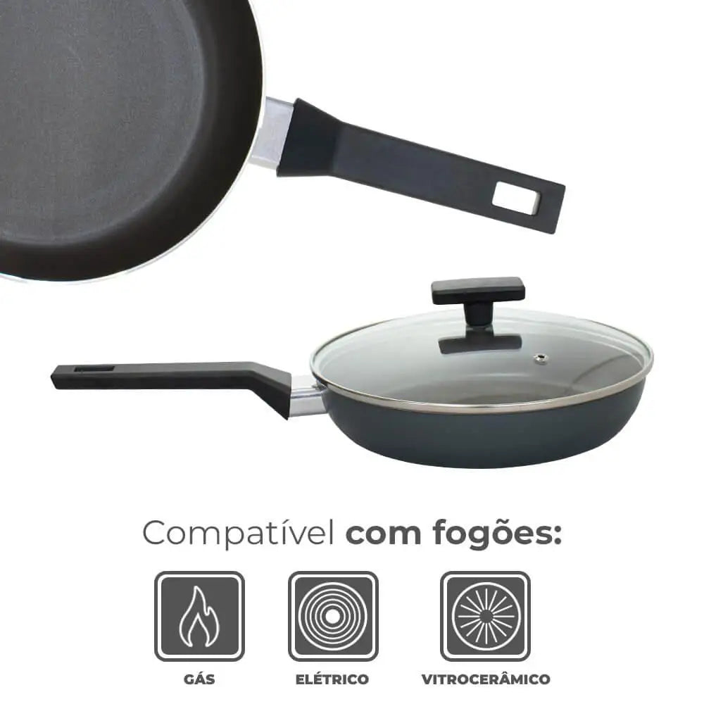 Jogo de Panelas Ceramica