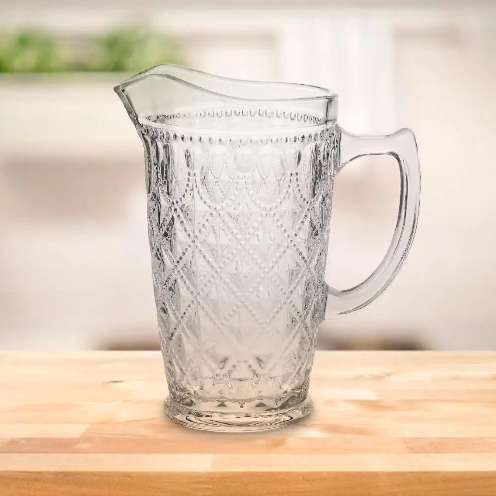 Jarra de Vidro Vintage Mesa Posta