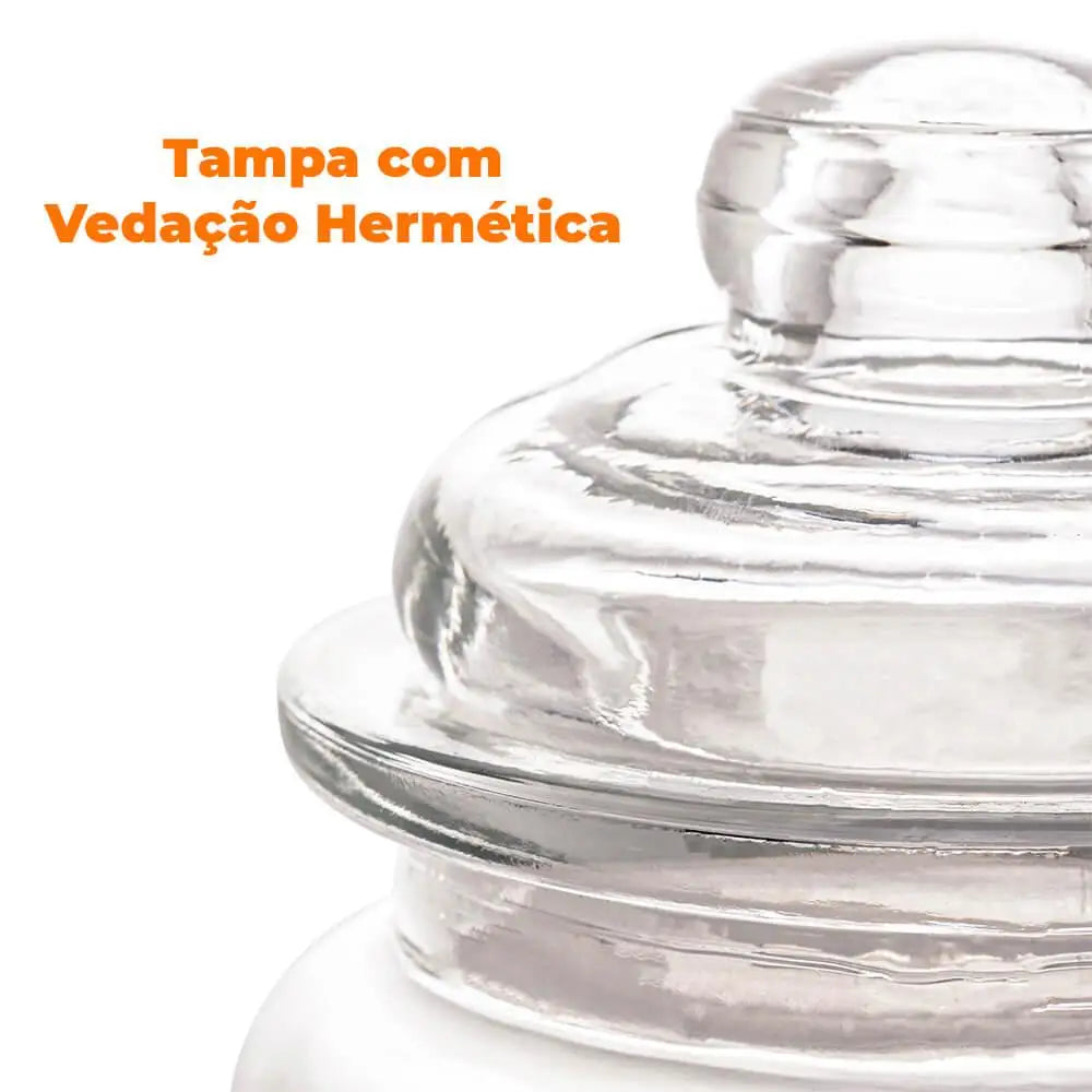 Pote Hermético Vidro