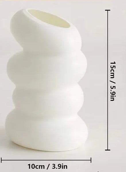 Vaso De Resina Decorativo