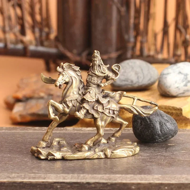 Estátua de Bronze Decoração Cavalo