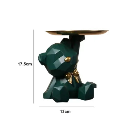 Porta Chaves Porta Objetos Urso Decoração Decorativo