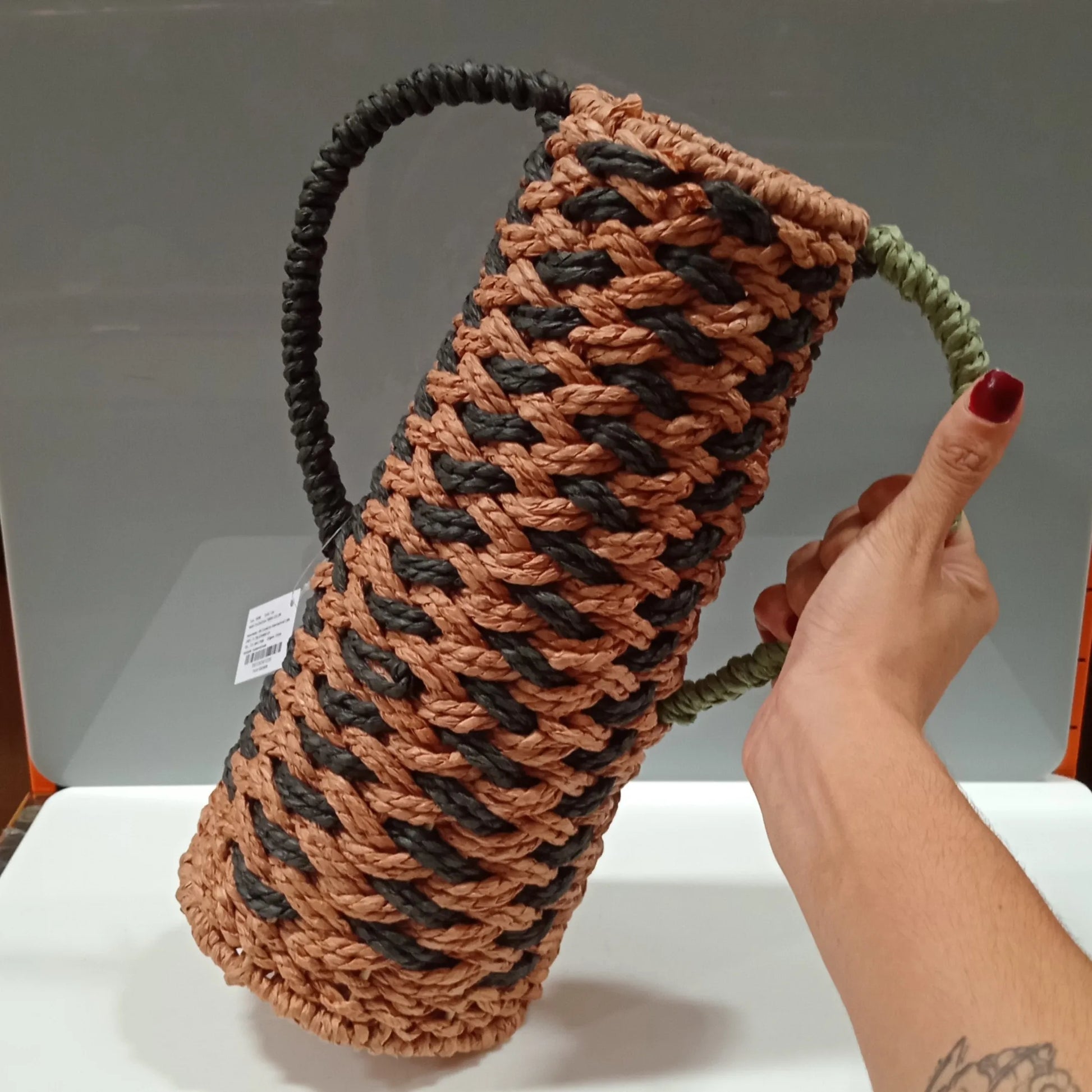 Vaso Decorativo de Fibra