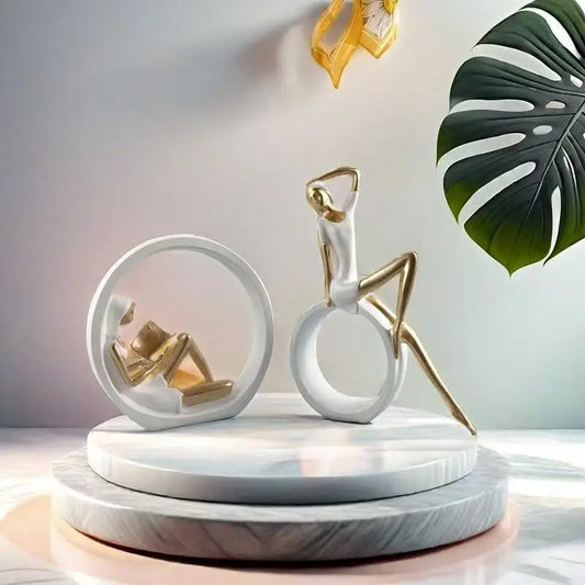 Escultura Decorativa Em Resina