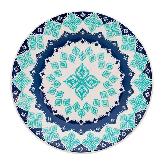 Prato de Porcelana Mesa Posta