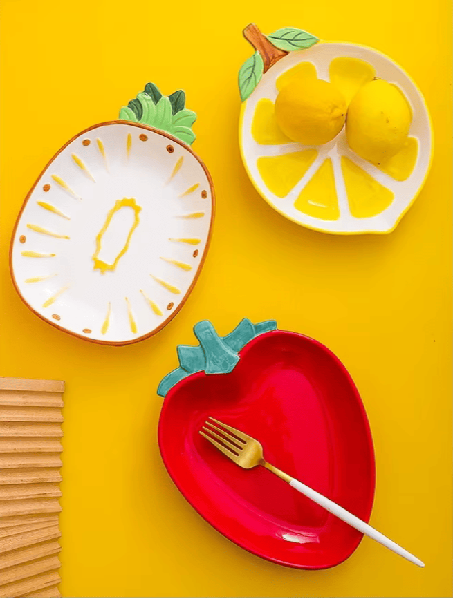 Bow Ceramica com Formato de Frutas, Decoração, Casa, Cosinha