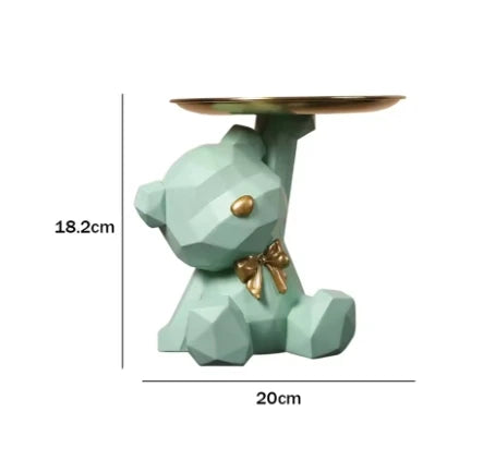 Porta Chaves Porta Objetos Urso Decoração Decorativo