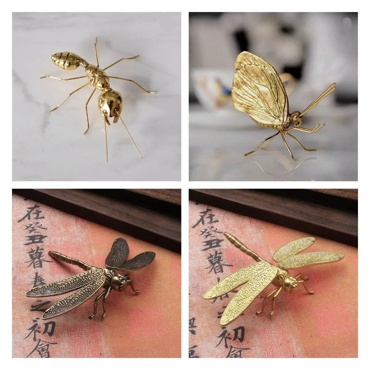 Ecultura Dourada Decoração