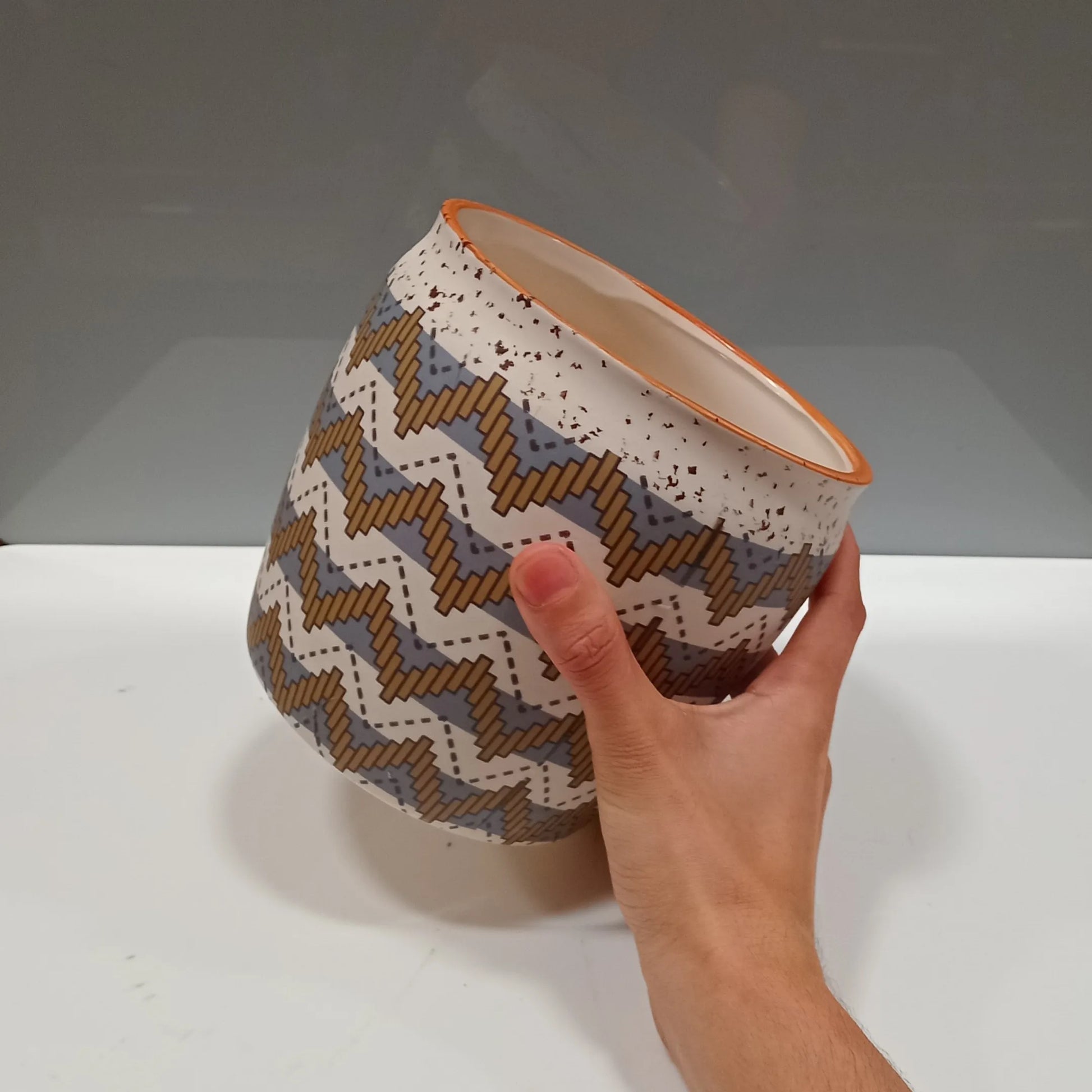 Cchepo em Cerâmica Pintado a Mão