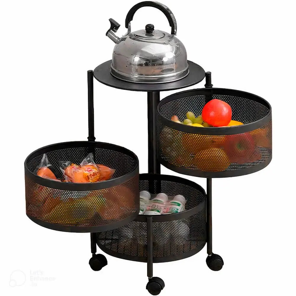 Fruteira Prateleira Cozinha Organização