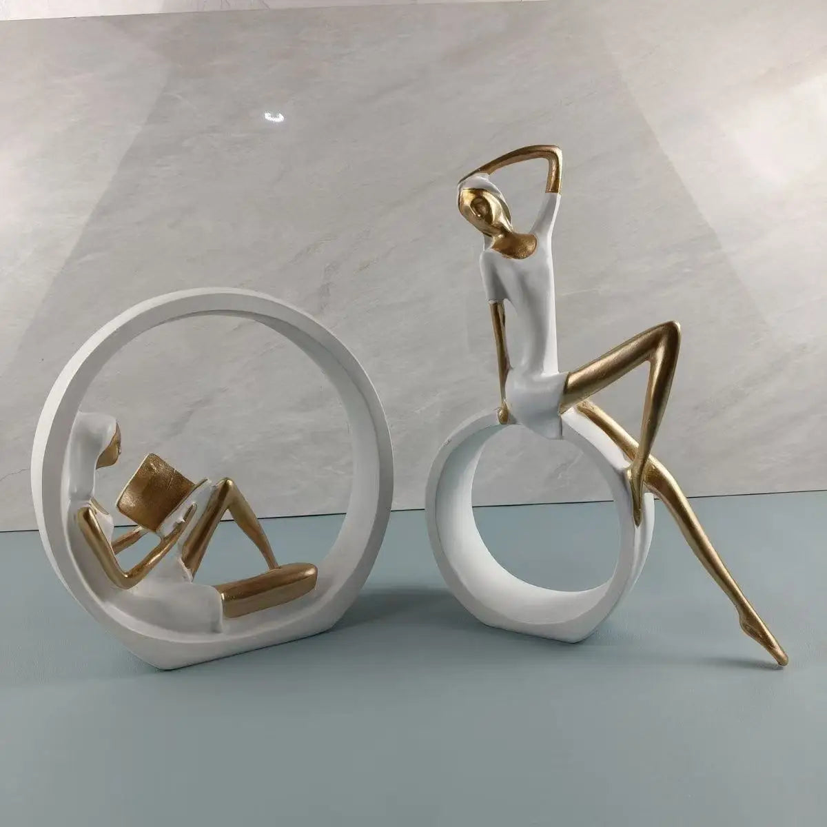 Escultura Decorativa Em Resina