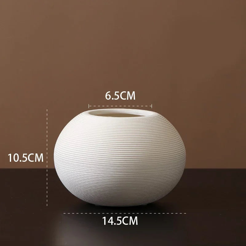 Vaso de Cerâmica feito a Mão