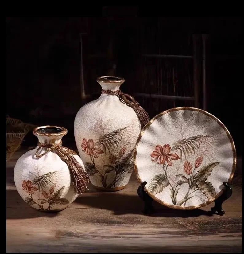 Jogo de Cerâmica Decoração para Casa