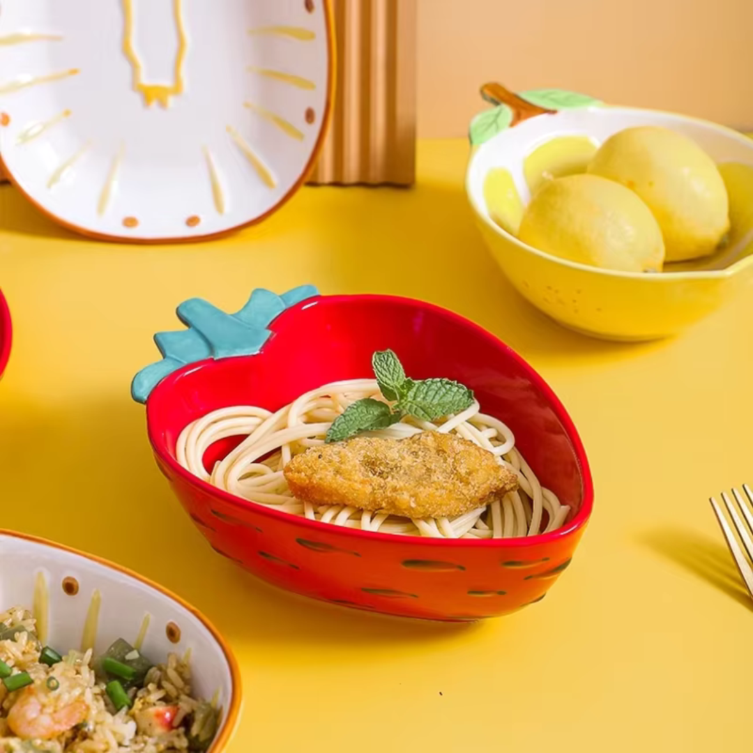 Bow Ceramica com Formato de Frutas, Decoração, Casa, Cosinha