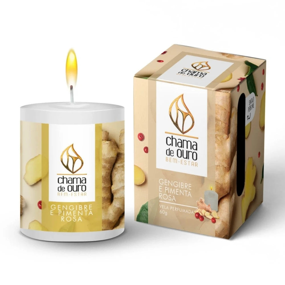 Vela Aromatica Decoração