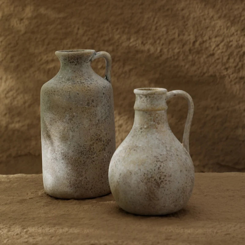 Vaso em Cerâmica Rustico Decoração