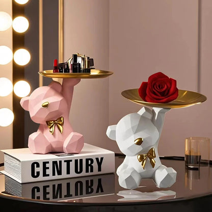 Porta Chaves Porta Objetos Urso Decoração Decorativo
