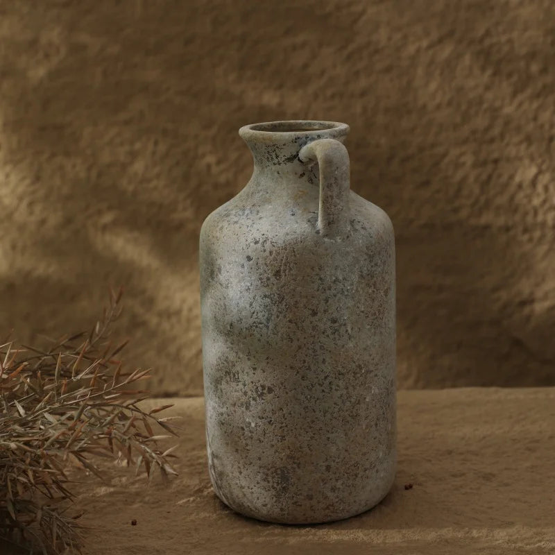 Vaso em Cerâmica Rustico Decoração